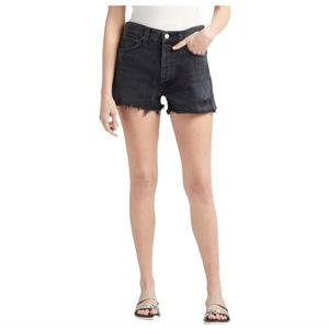 Agolde Jean Shorts Womens 32 Vortex Black Parker Vintage Cutoff Short